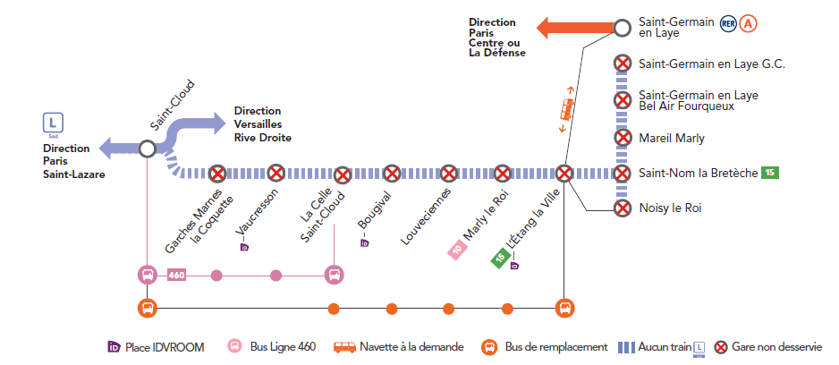 Horaire Bus 27 La Celle Saint Cloud