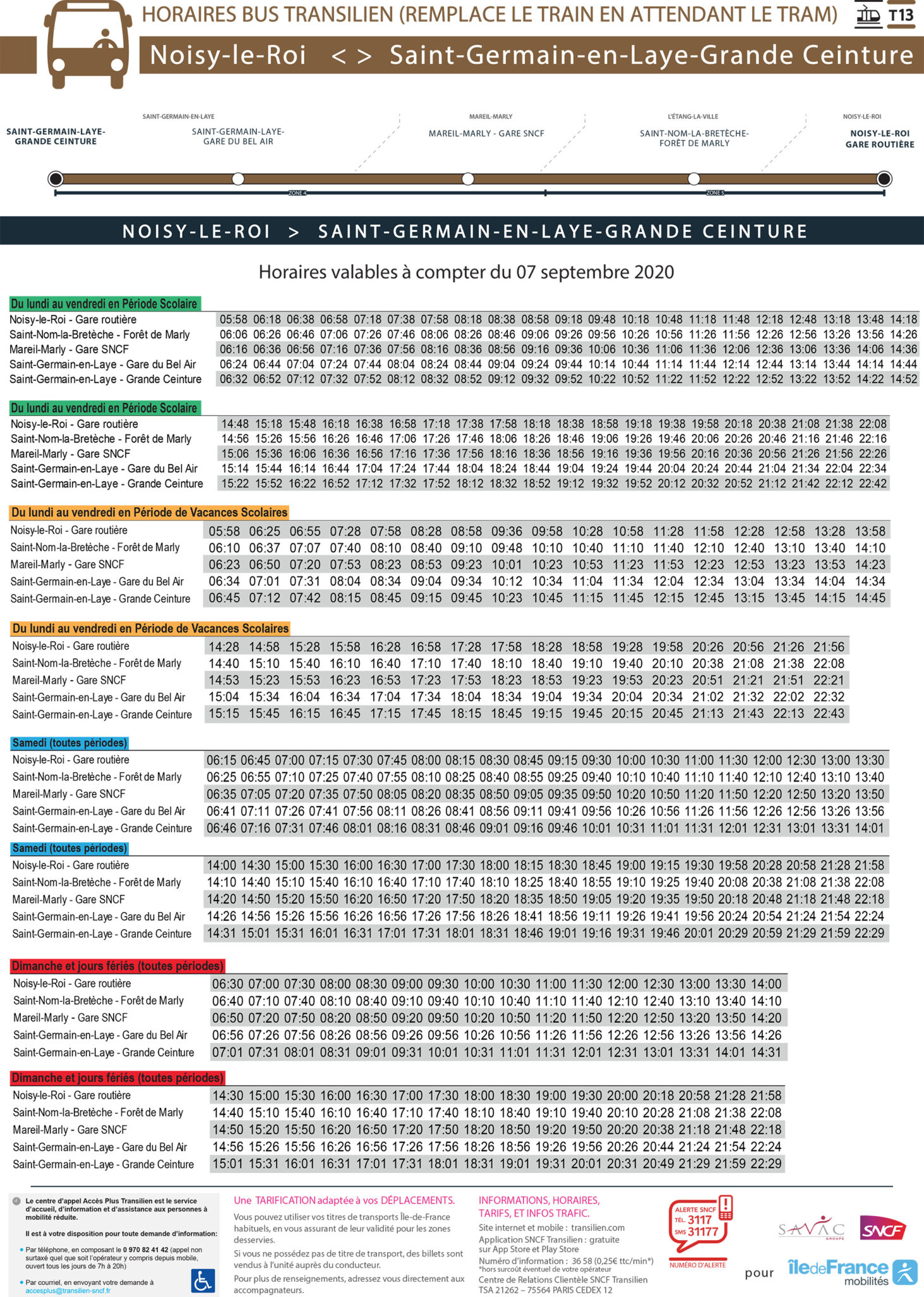 Horaire Bus R1 Saint Germain En Laye